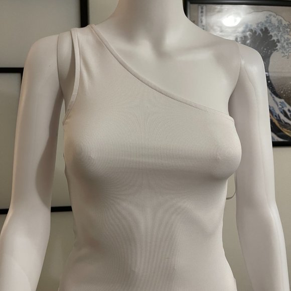 h&m white asymmetrical top - Picture 5 of 5